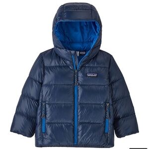 Patagonia Navy Hi loft Down Sweater Hoody - EUC 4T